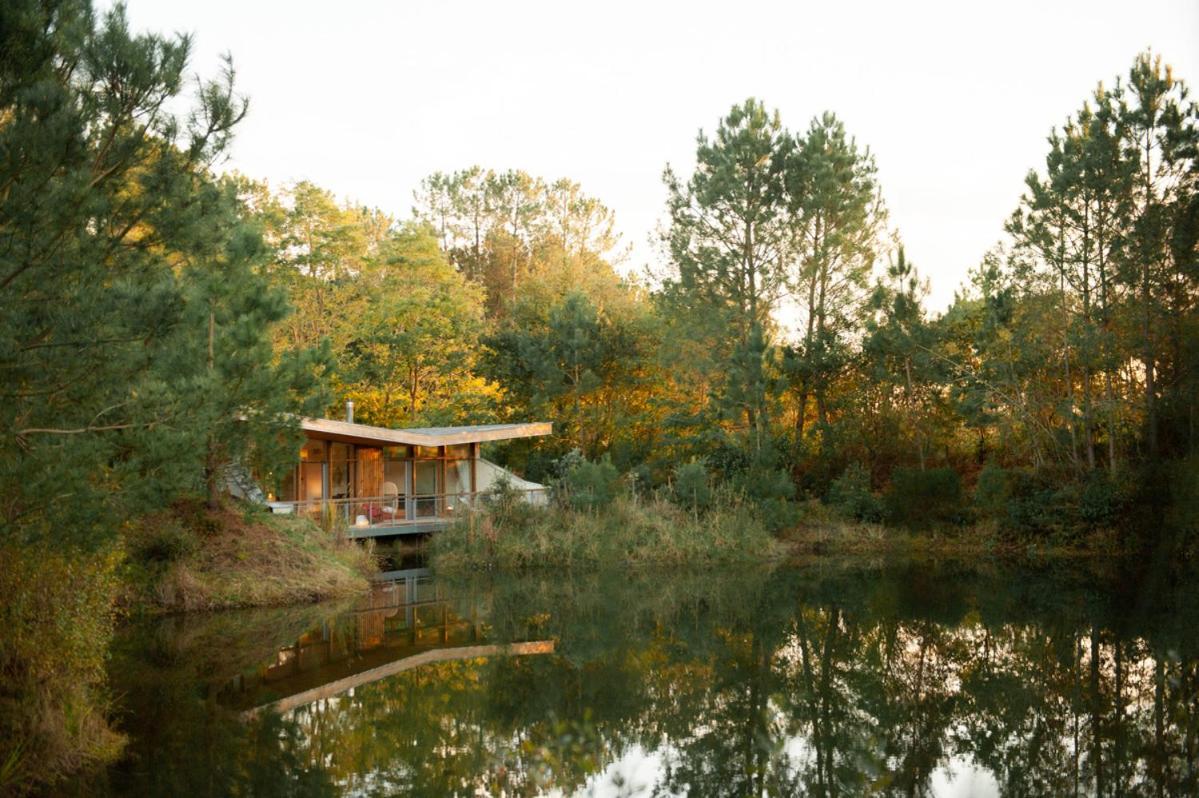 Les Echasses Golf & Surf Eco Lodge Saubion Exterior photo