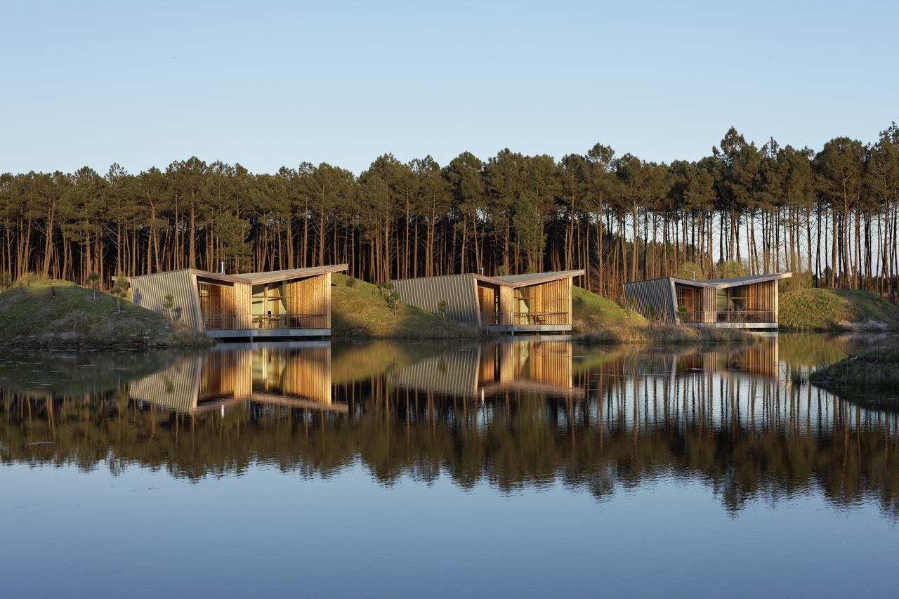 Les Echasses Golf & Surf Eco Lodge Saubion Exterior photo