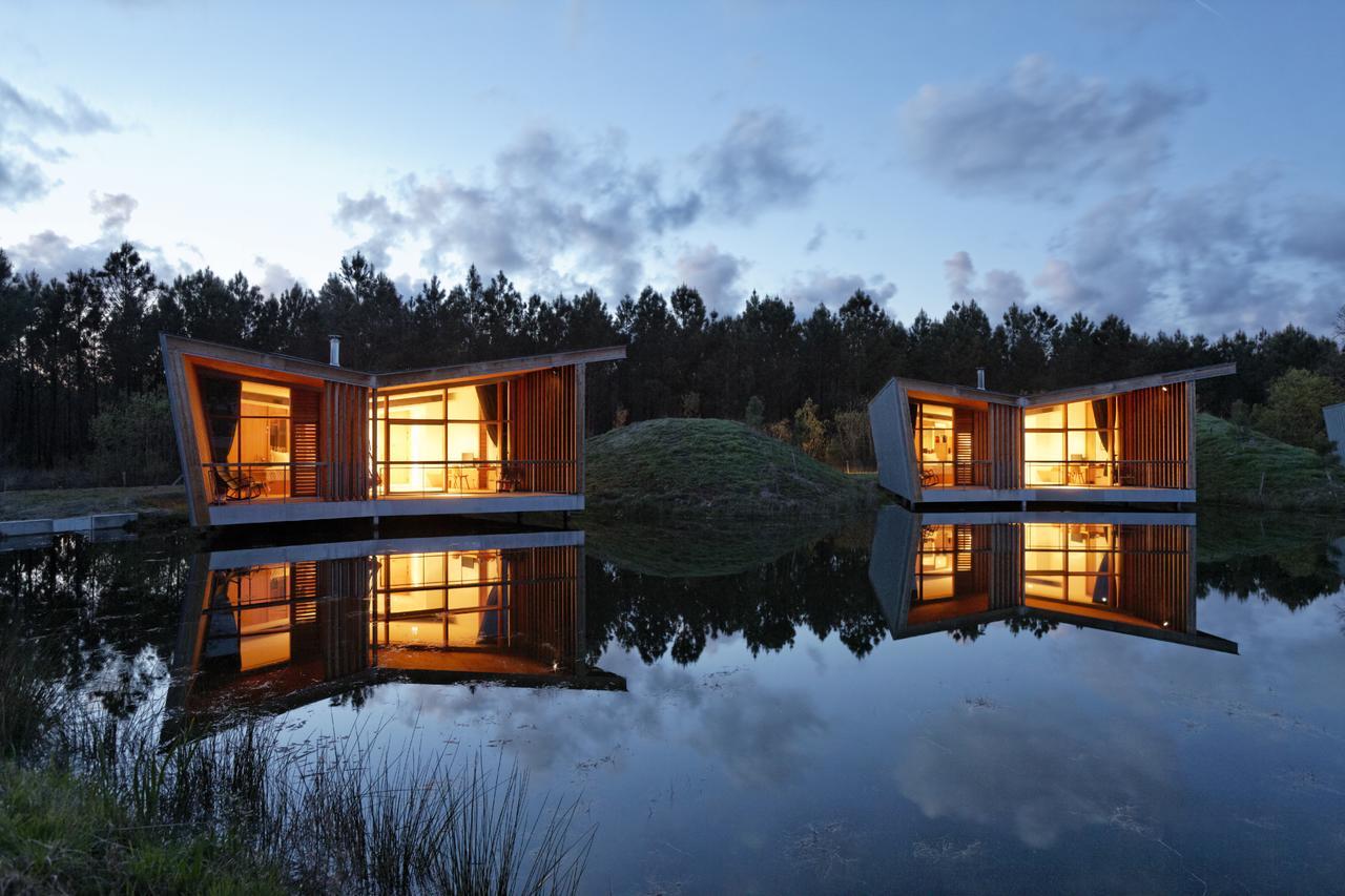 Les Echasses Golf & Surf Eco Lodge Saubion Exterior photo